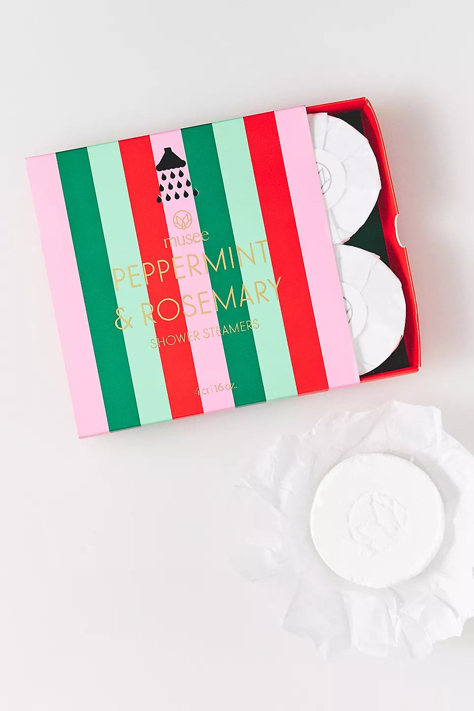Peppermint and Rosemary Shower Steamers