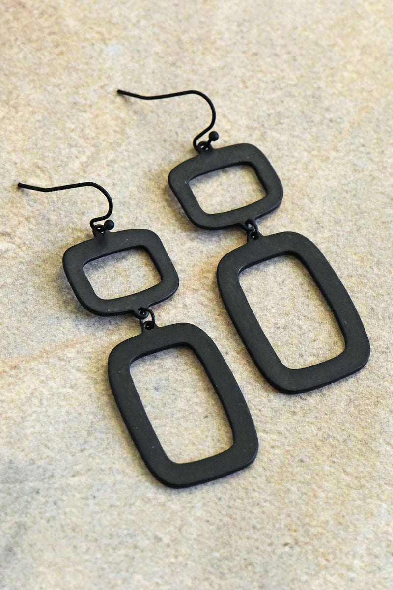 Alford Hammered Drop Earring