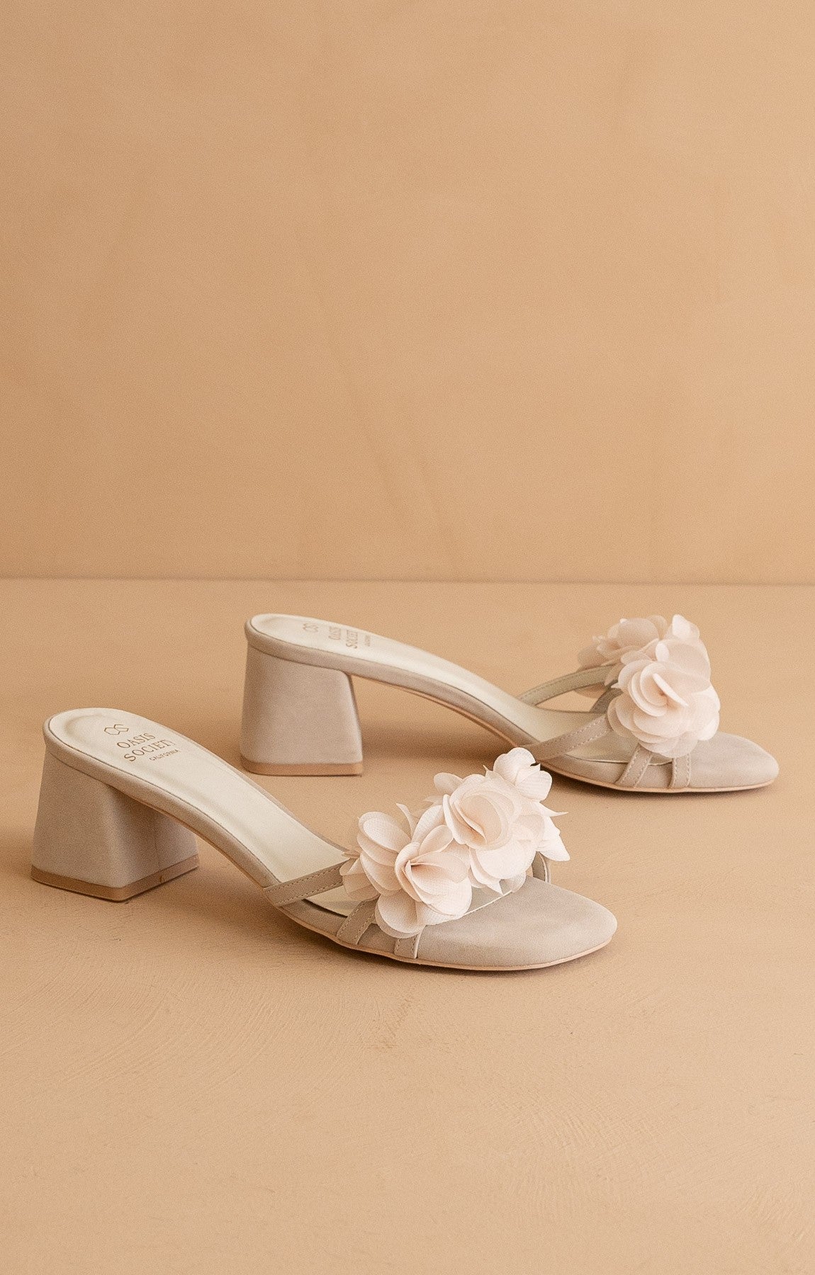 Noor Petal Heels - FINAL SALE