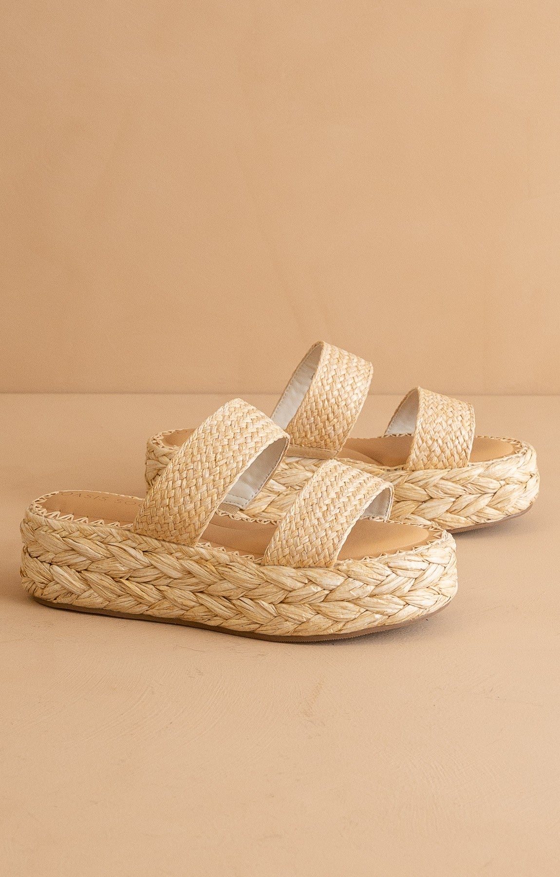 Marley Woven Double Strap Sandals - FINAL SALE