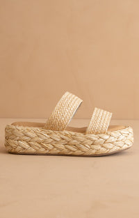 Marley Woven Double Strap Sandals - FINAL SALE