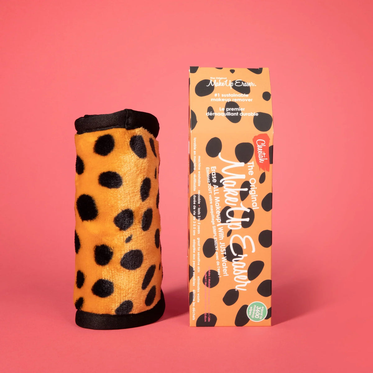 Cheetah Print Make Up Eraser