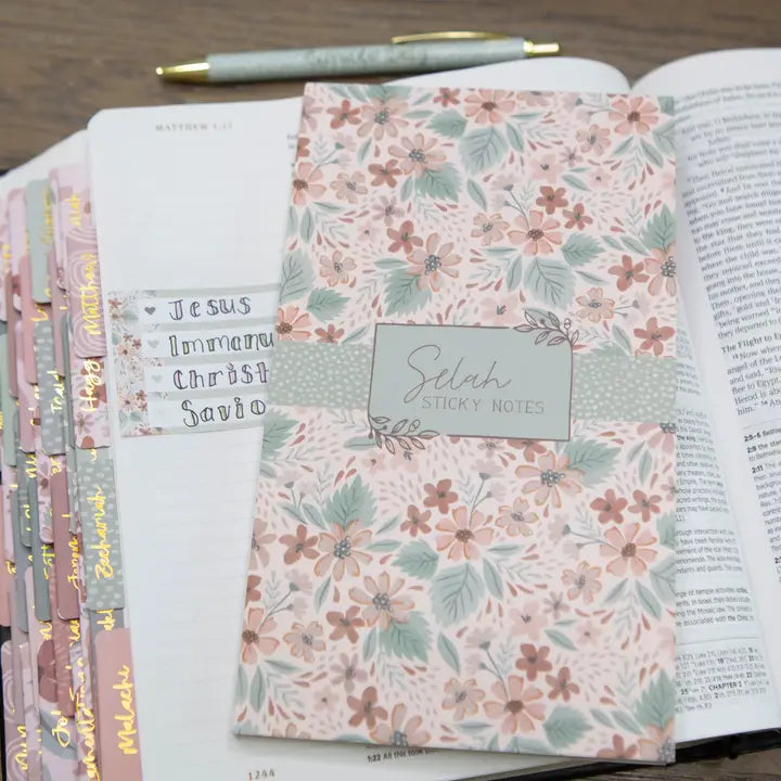 Selah | Bible Study Sticky Notepad Set