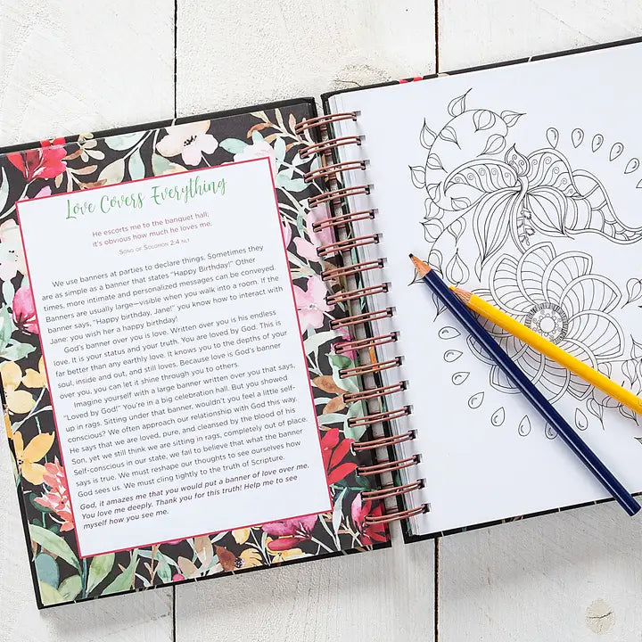 Think on These Things Coloring Book