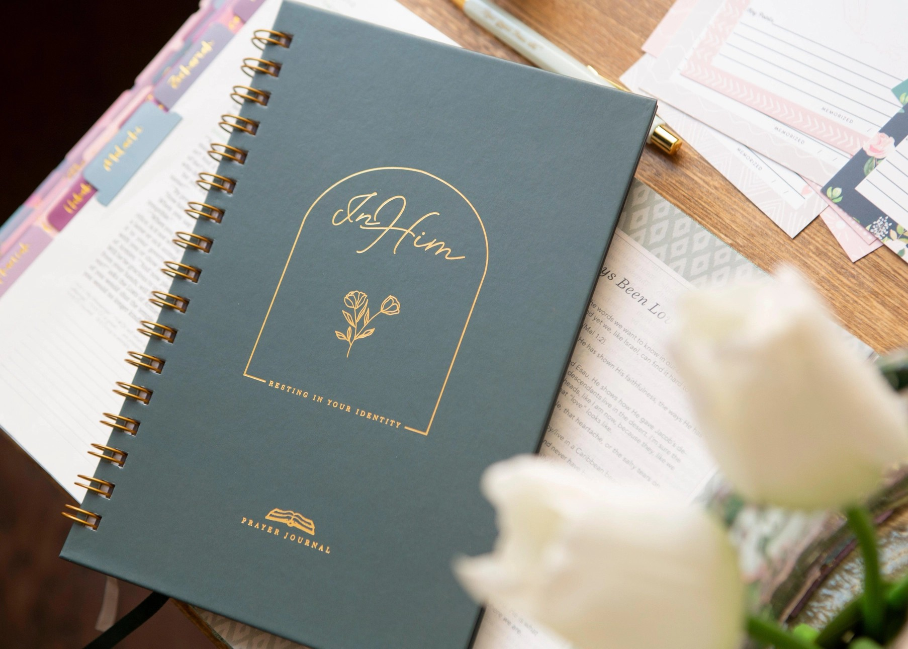 In Him | Guided Prayer Journal