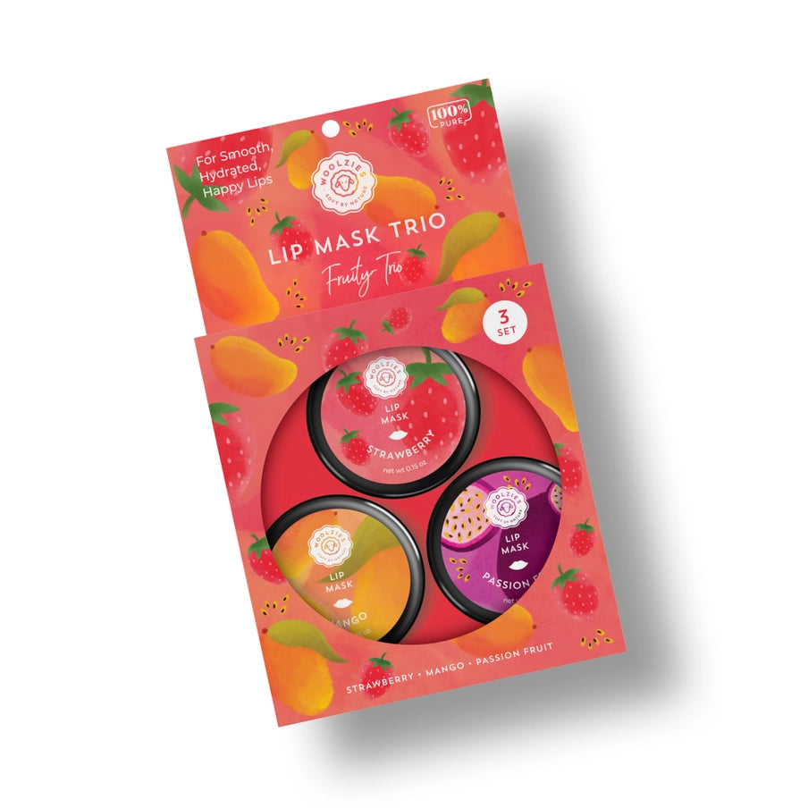 Stefani Fruit Lip Mask Trio