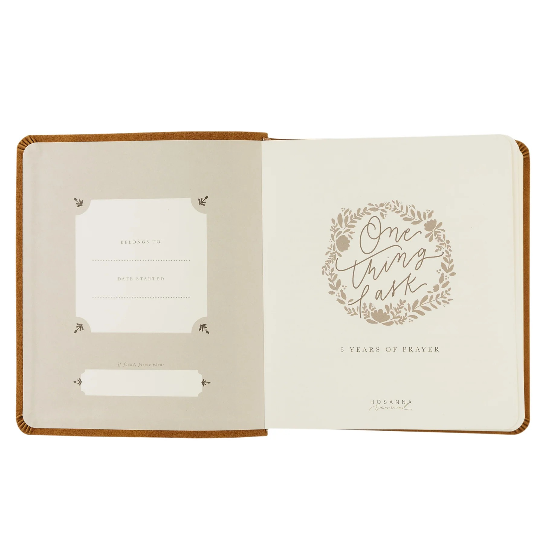 One Thing I Ask: Amelia Theme | 5 Year Prayer Journal