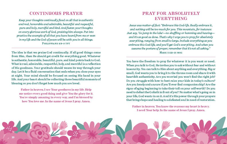 Pray & Never Give Up Devotions & Prayers