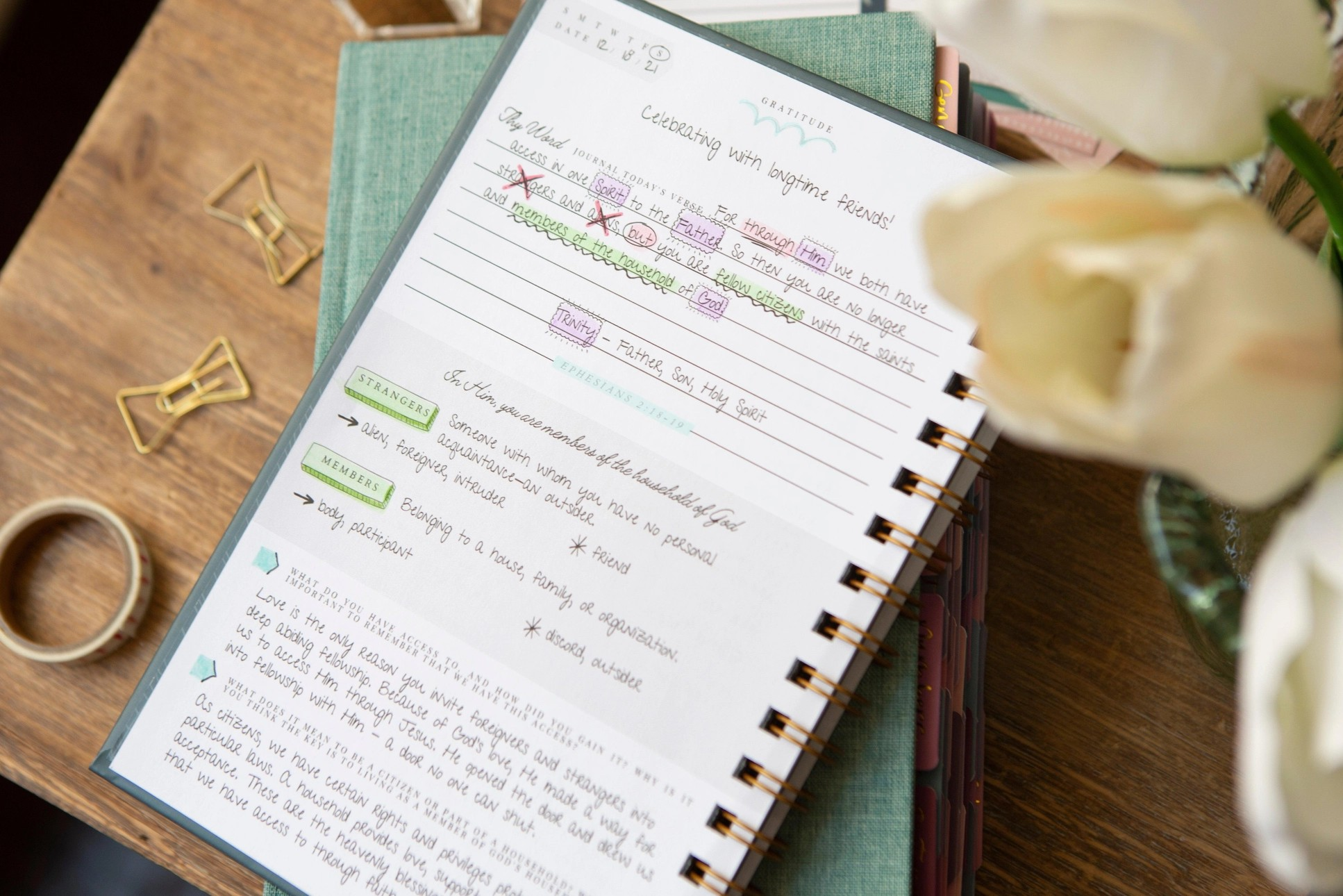 In Him | Guided Prayer Journal