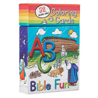 ABC Bible Fun Coloring Cards
