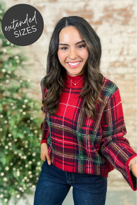 Arabian Plaid Top