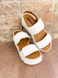 Vosa White Sandal - FINAL SALE