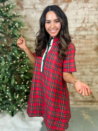 Vixen Plaid Dress