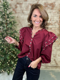 Emory Layered Ruffle Top