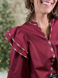 Emory Layered Ruffle Top