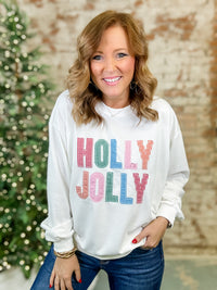 Holly Jolly Festive Sweatshirt