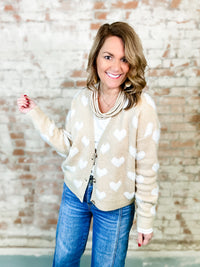 Piper Heart Cardigan Sweater - FINAL SALE