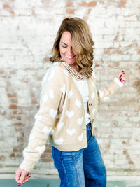 Piper Heart Cardigan Sweater - FINAL SALE