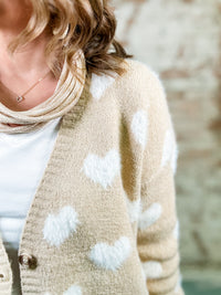 Piper Heart Cardigan Sweater - FINAL SALE