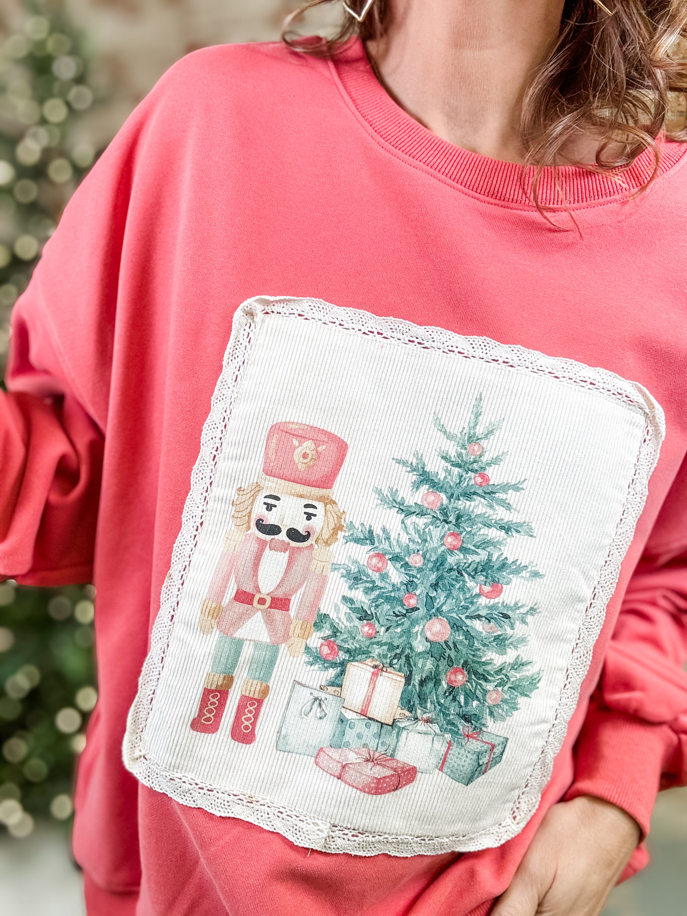 Christmas Corduroy Sweatshirt