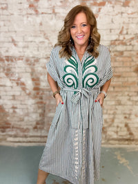 Fern Stripe Dress