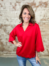 Lume Collared Top