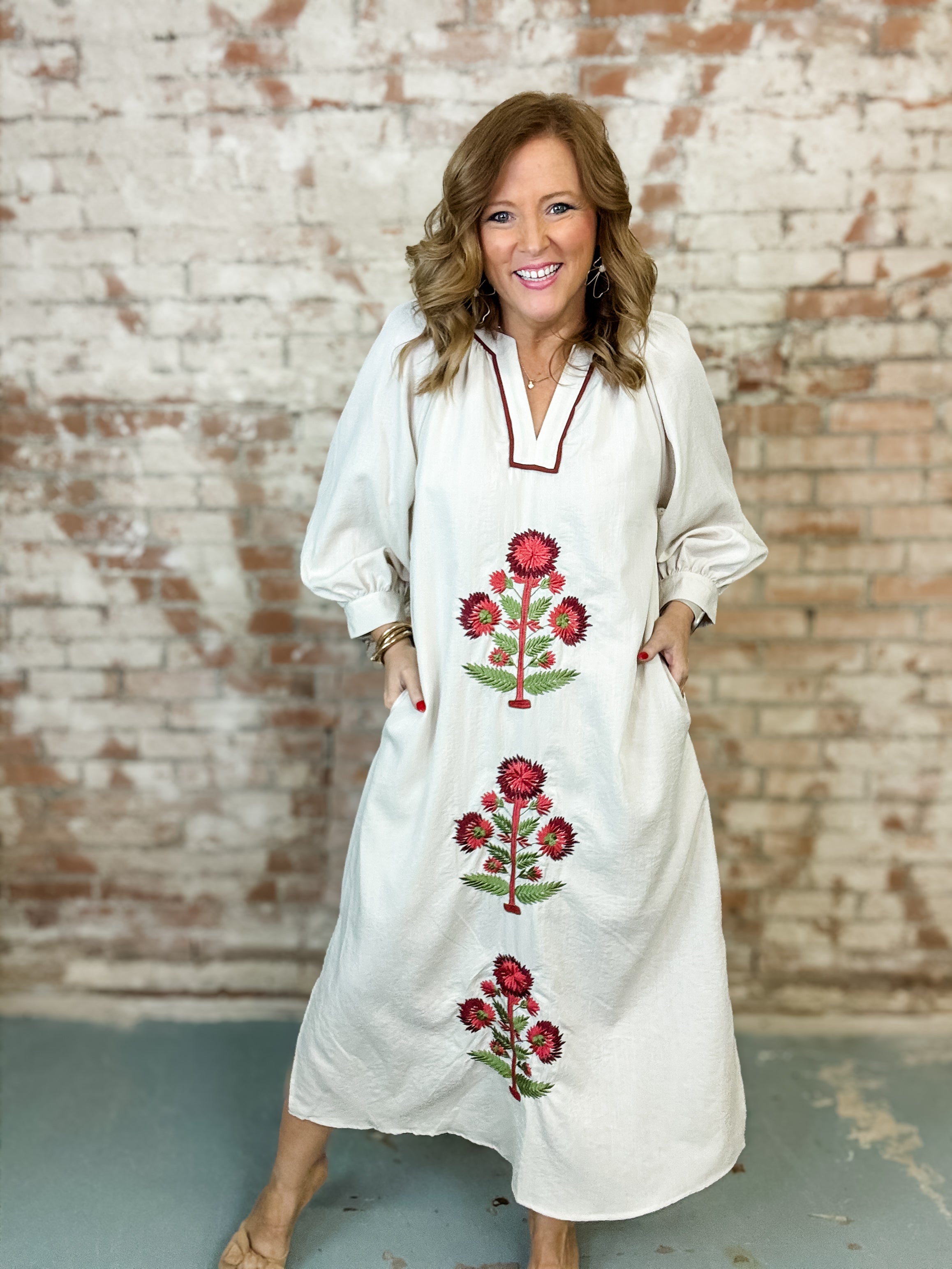 Alina Floral Dress