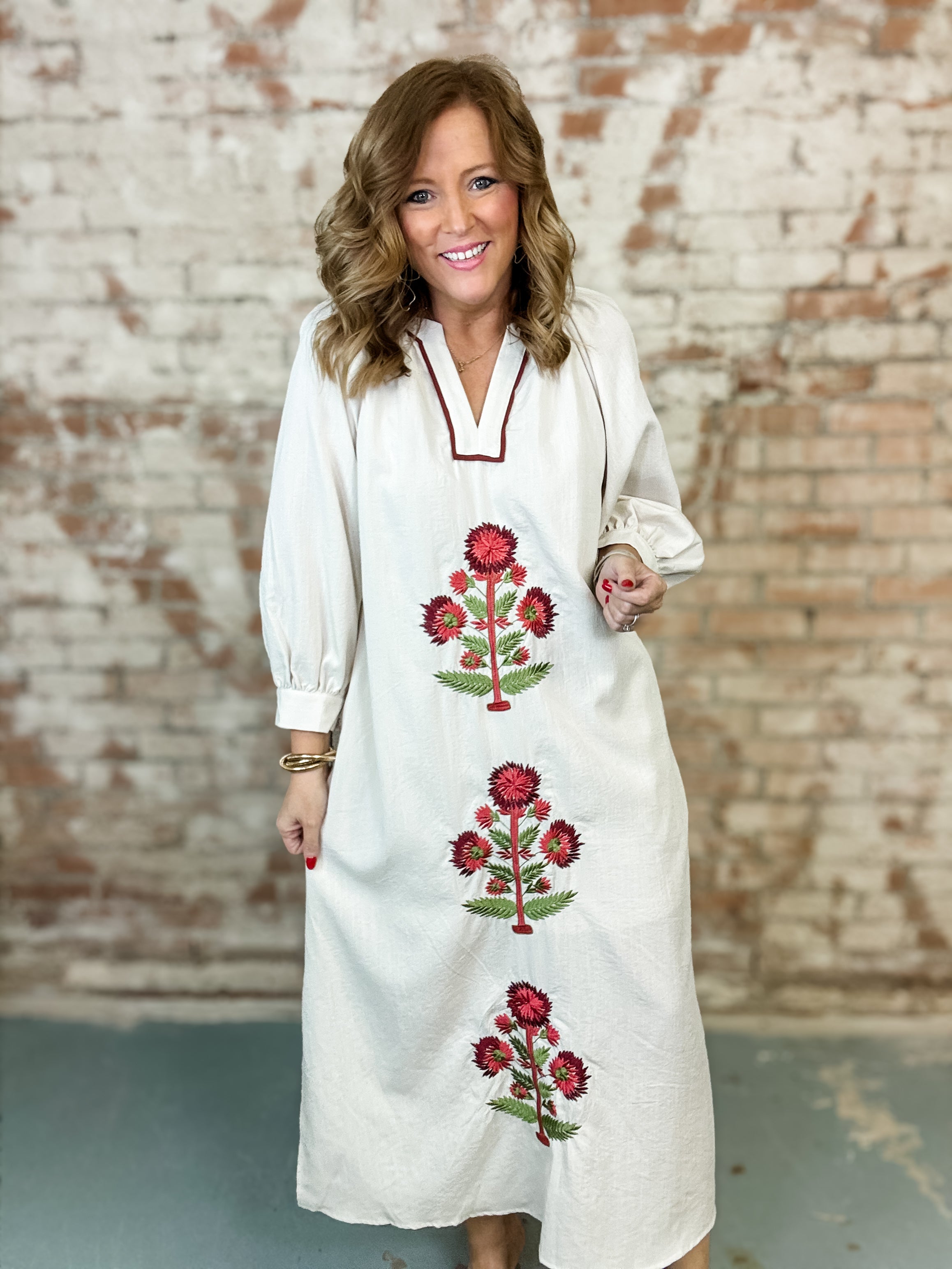 Alina Floral Dress