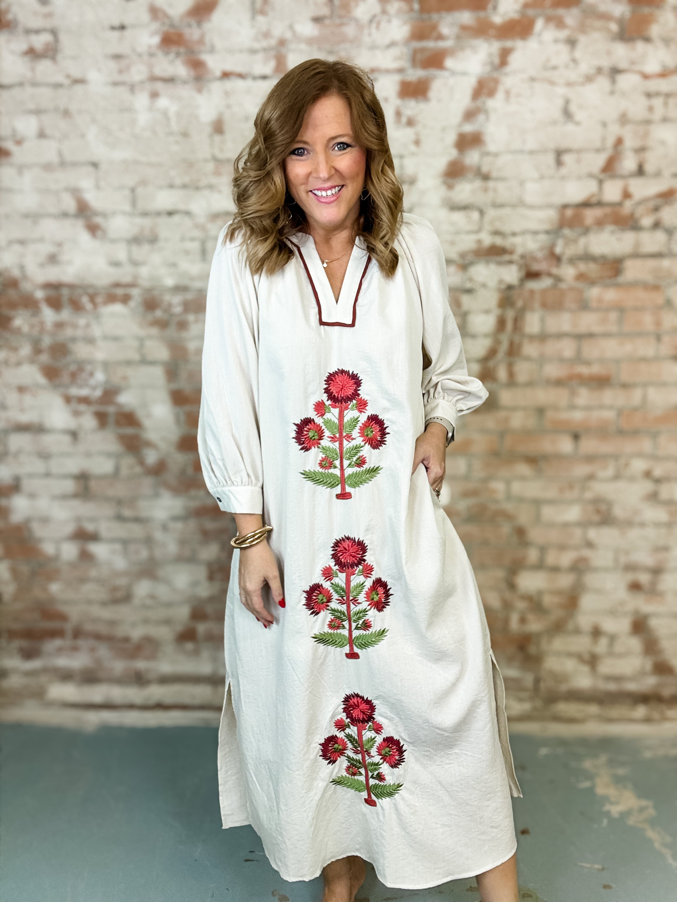 Alina Floral Dress