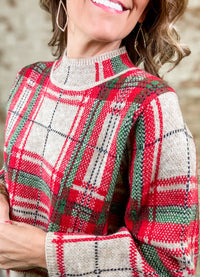 Vaye Plaid Top