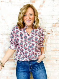 THML Colby Floral Top