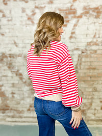 Candy Cane Stripe Top