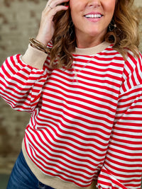 Candy Cane Stripe Top