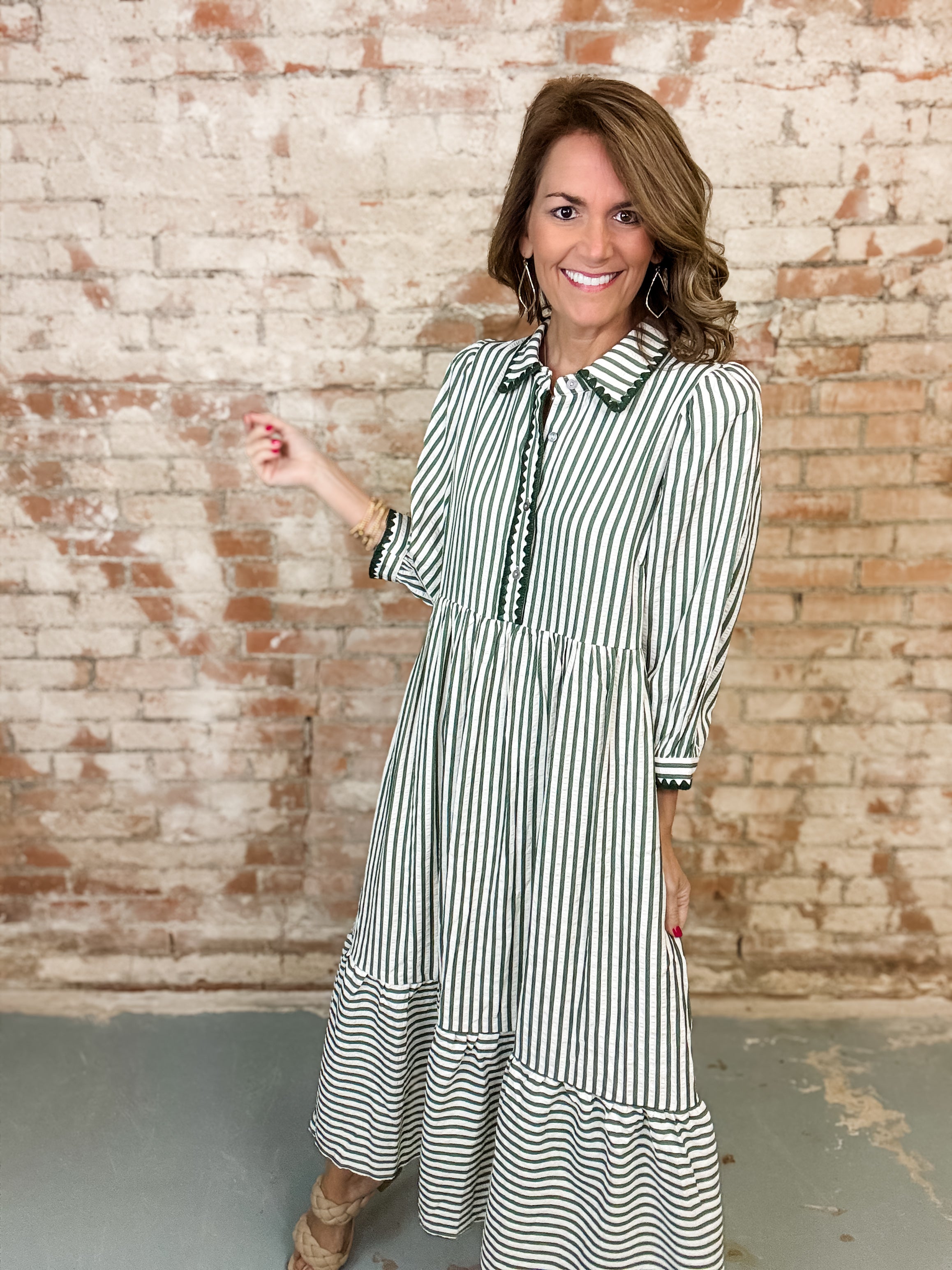 Charley Stripe Dress