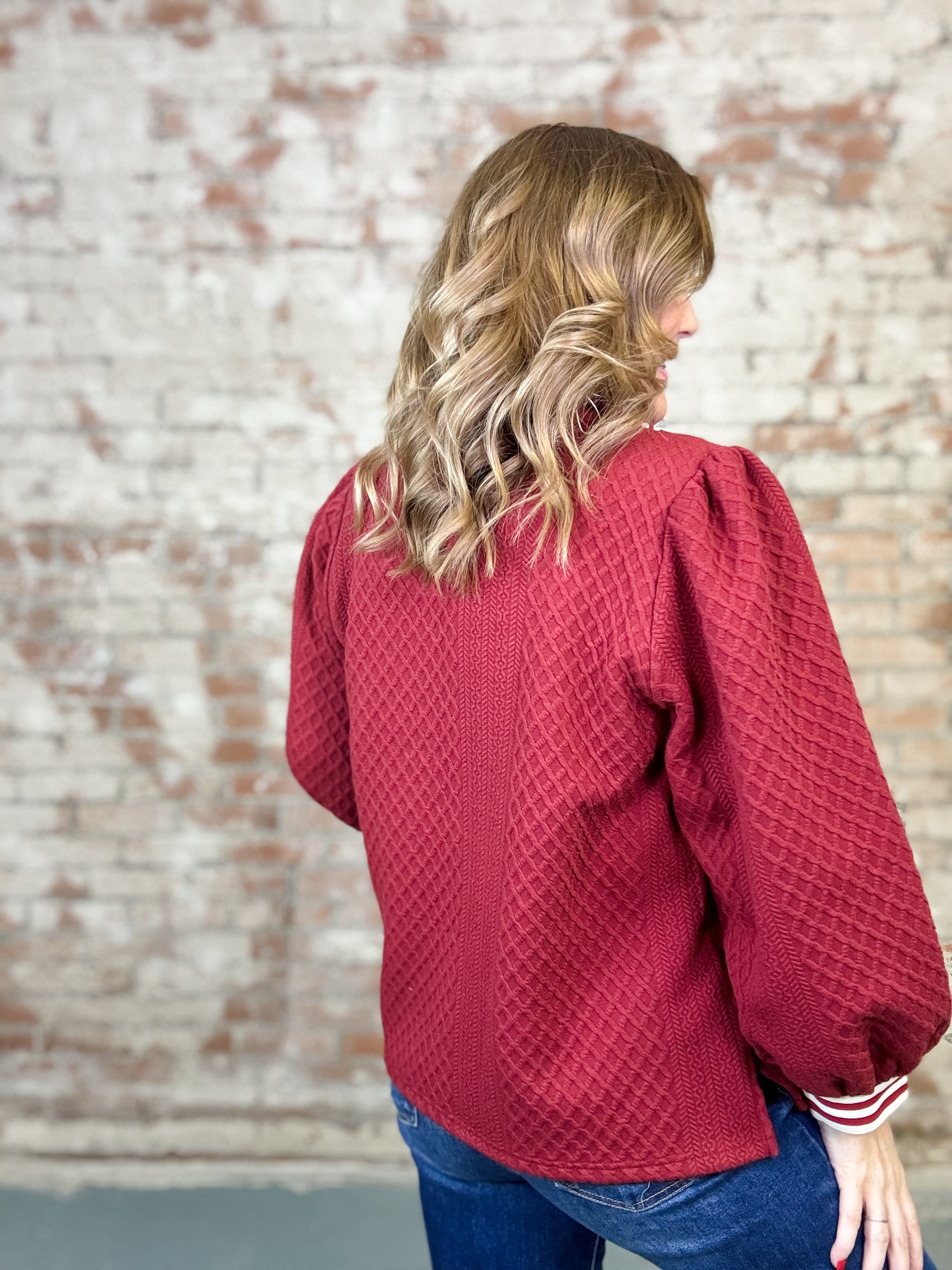 Mila Textured Top