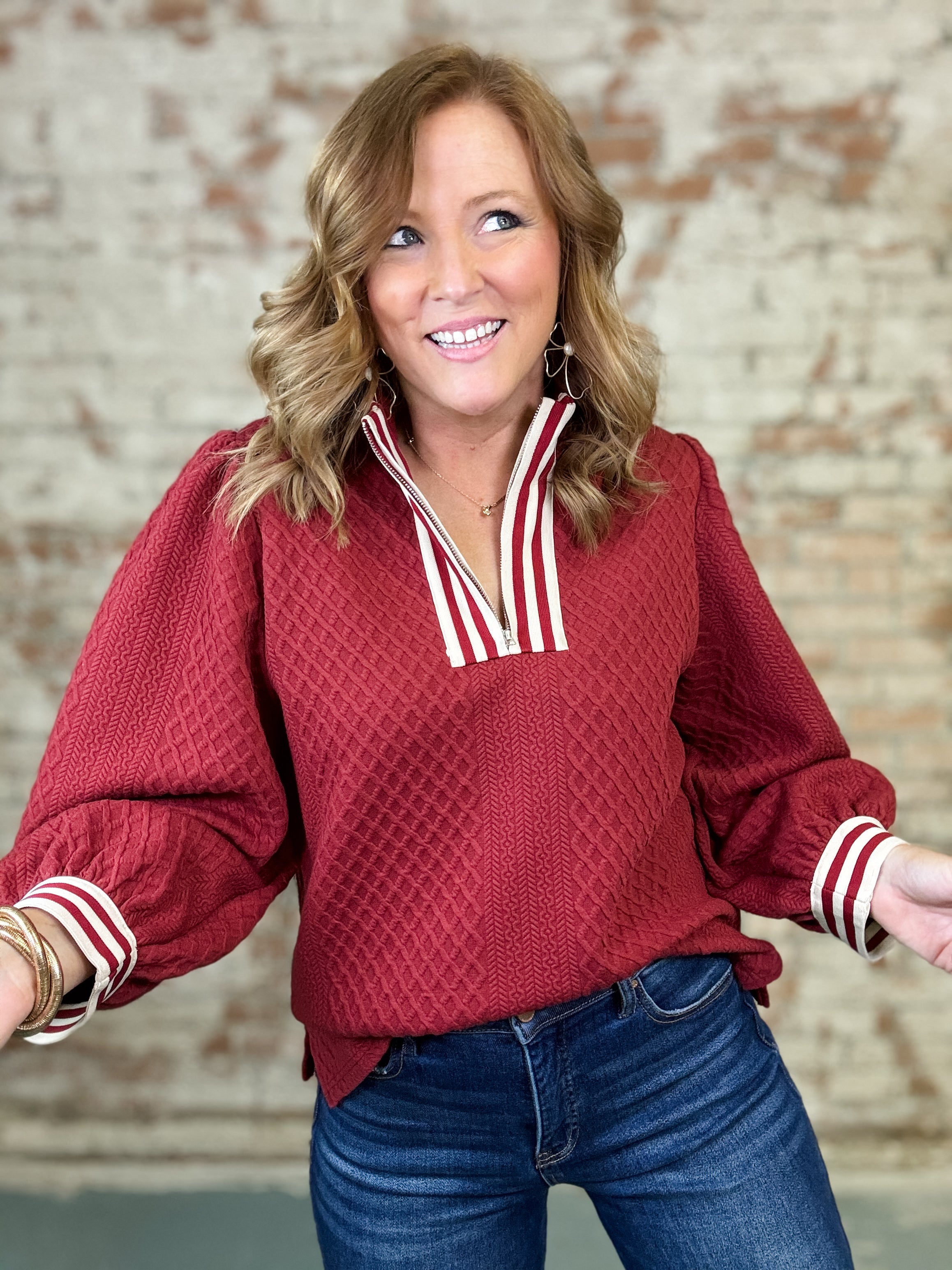 Mila Textured Top
