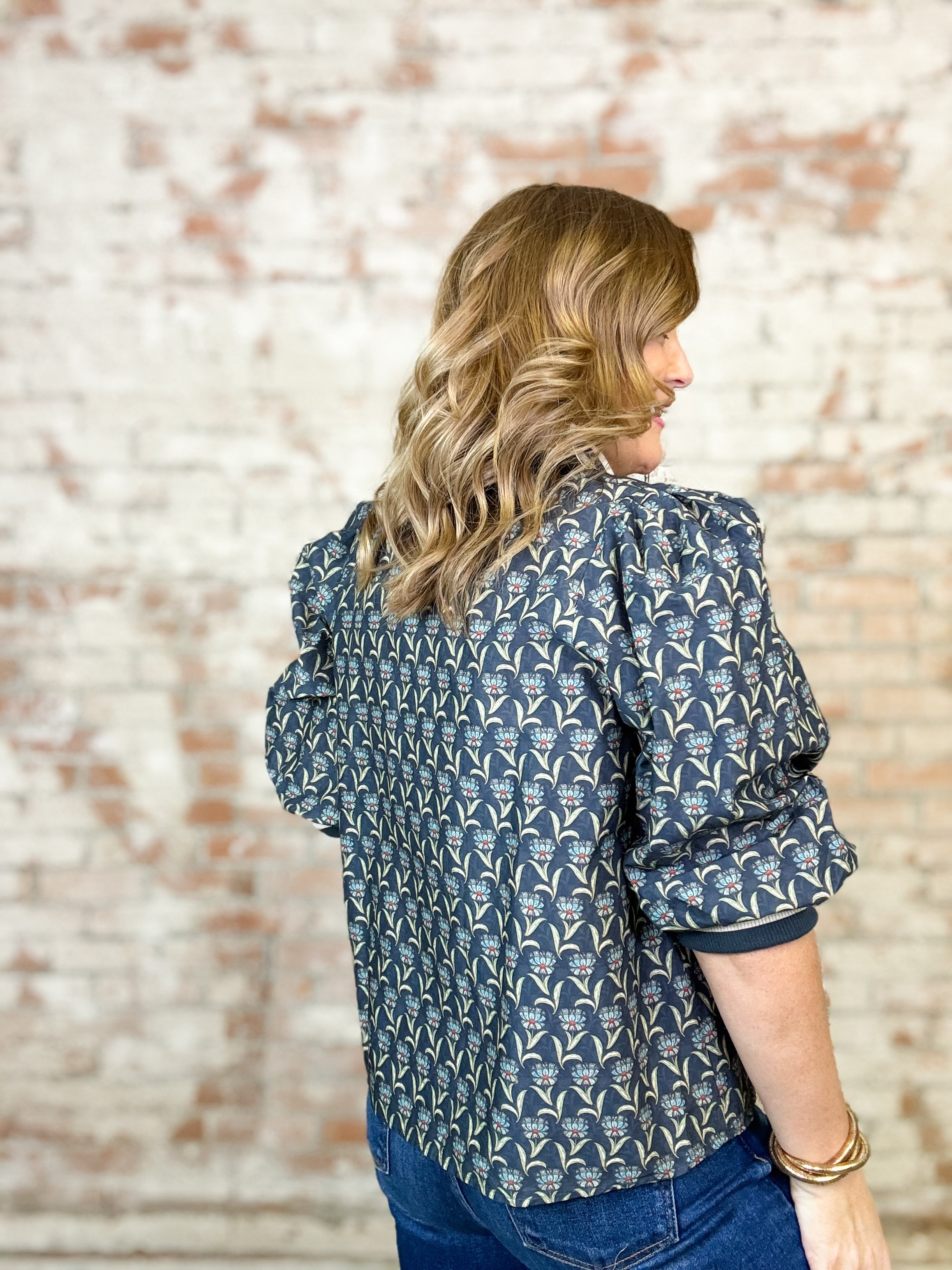 Kennedy Floral Print Top