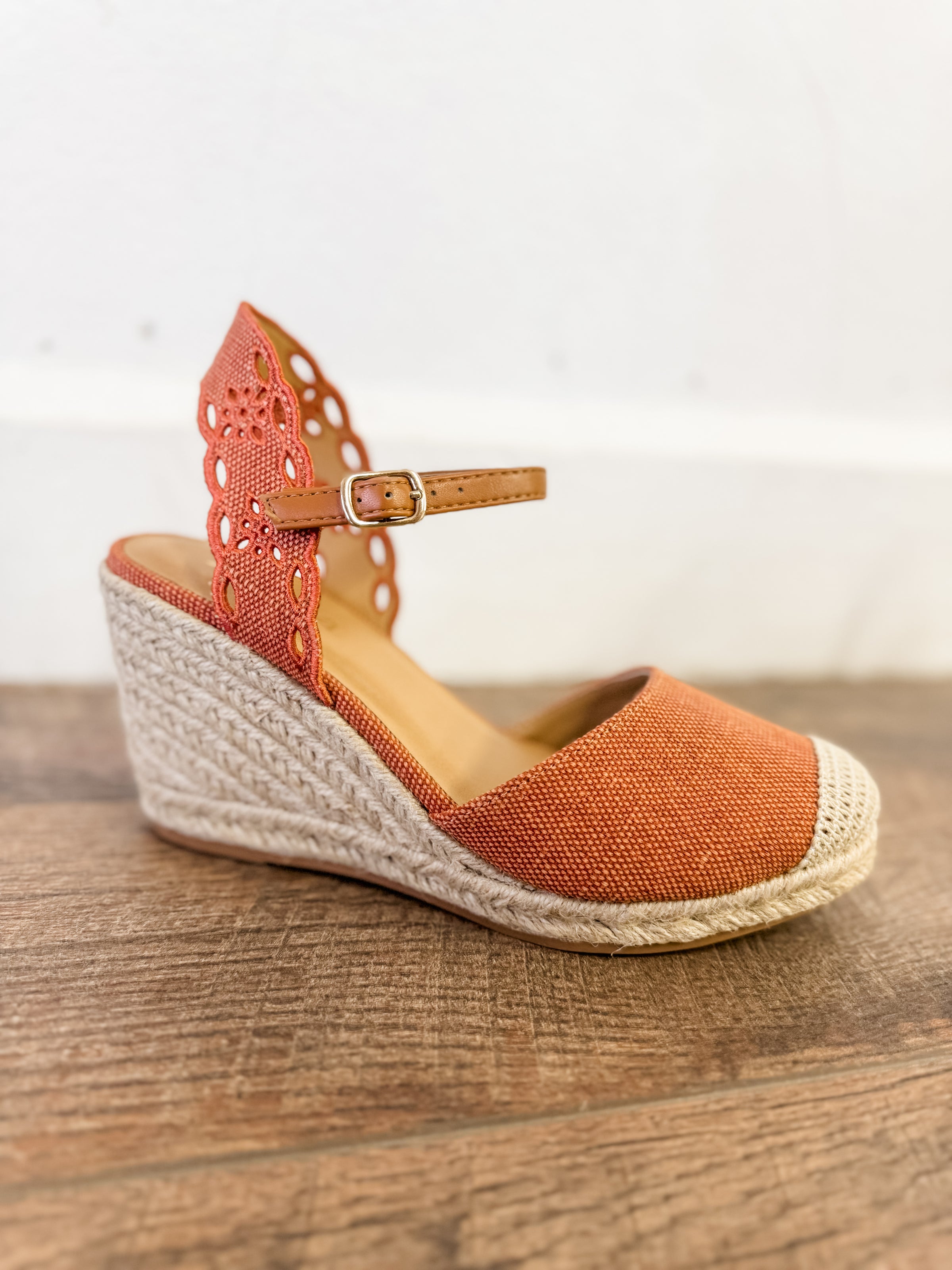 Luminal Raffia Wedge Sandal - FINAL SALE