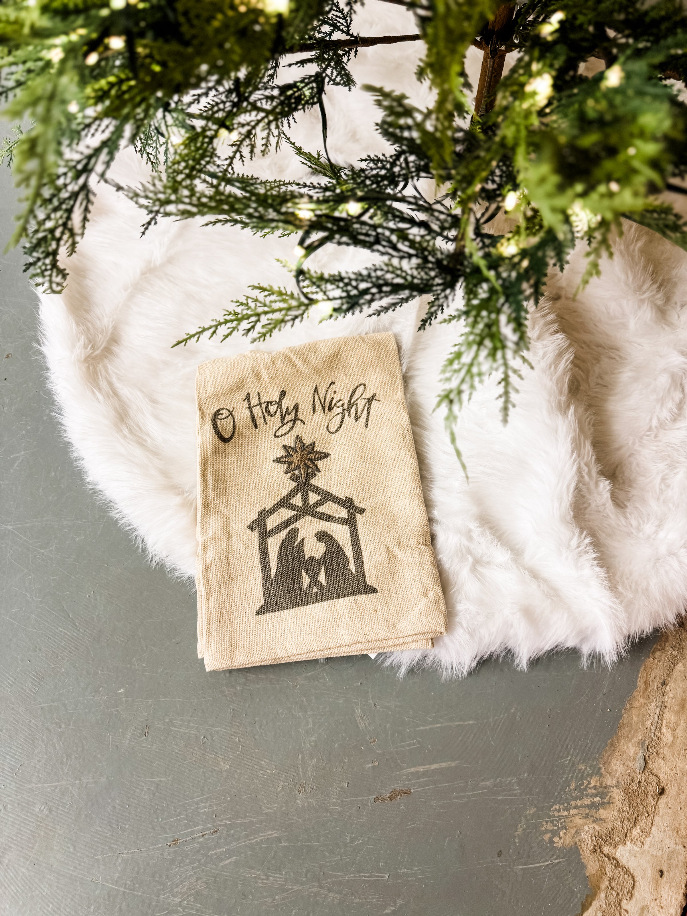 O Holy Night Kitchen Towel