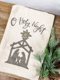 O Holy Night Kitchen Towel