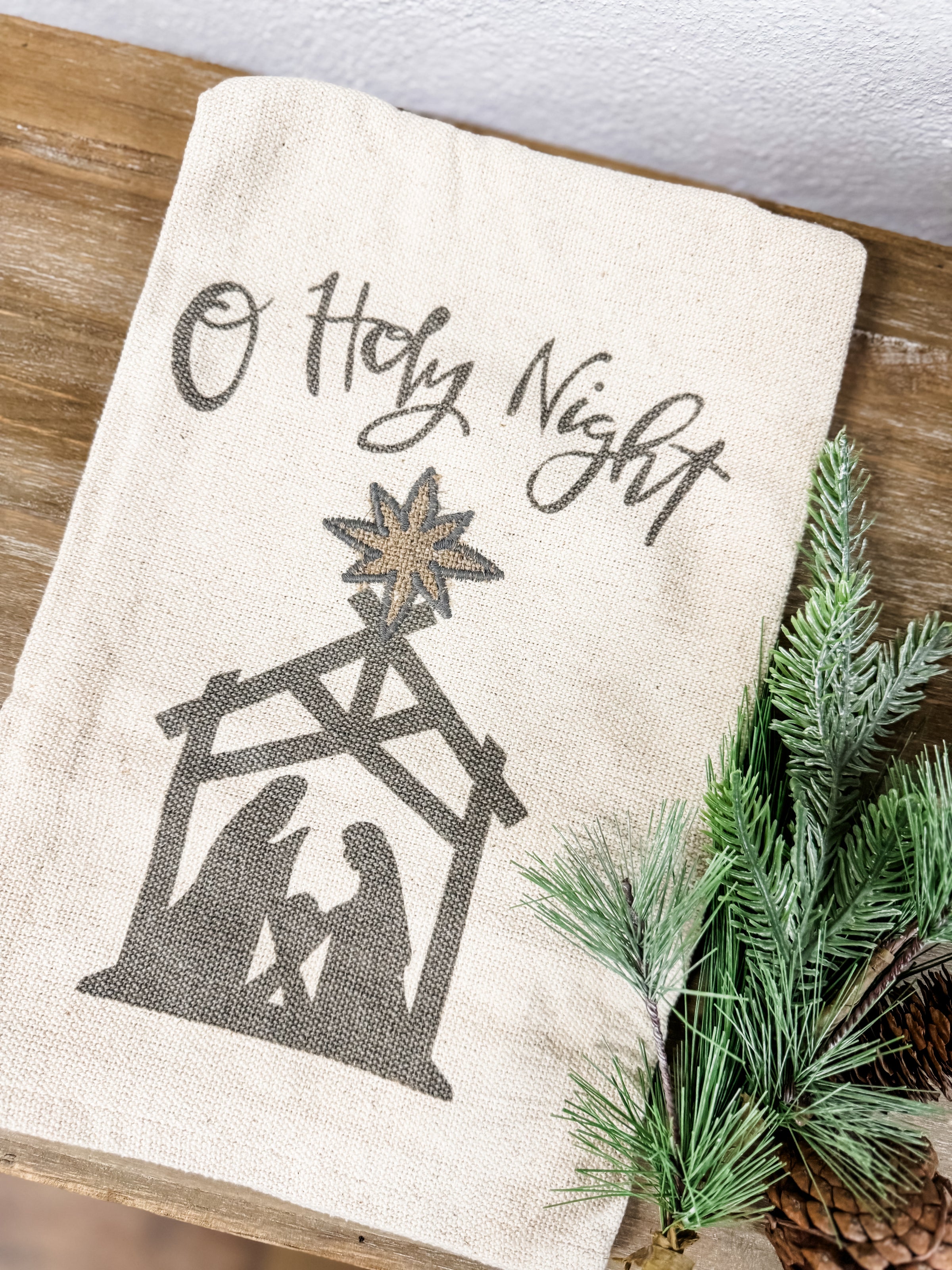 O Holy Night Kitchen Towel