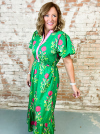 THML Wanda Print Dress- FINAL SALE