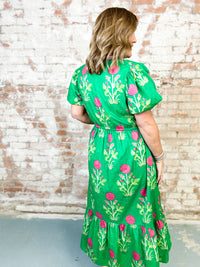 THML Wanda Print Dress- FINAL SALE