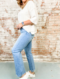 Duffy High Rise Straight Jeans