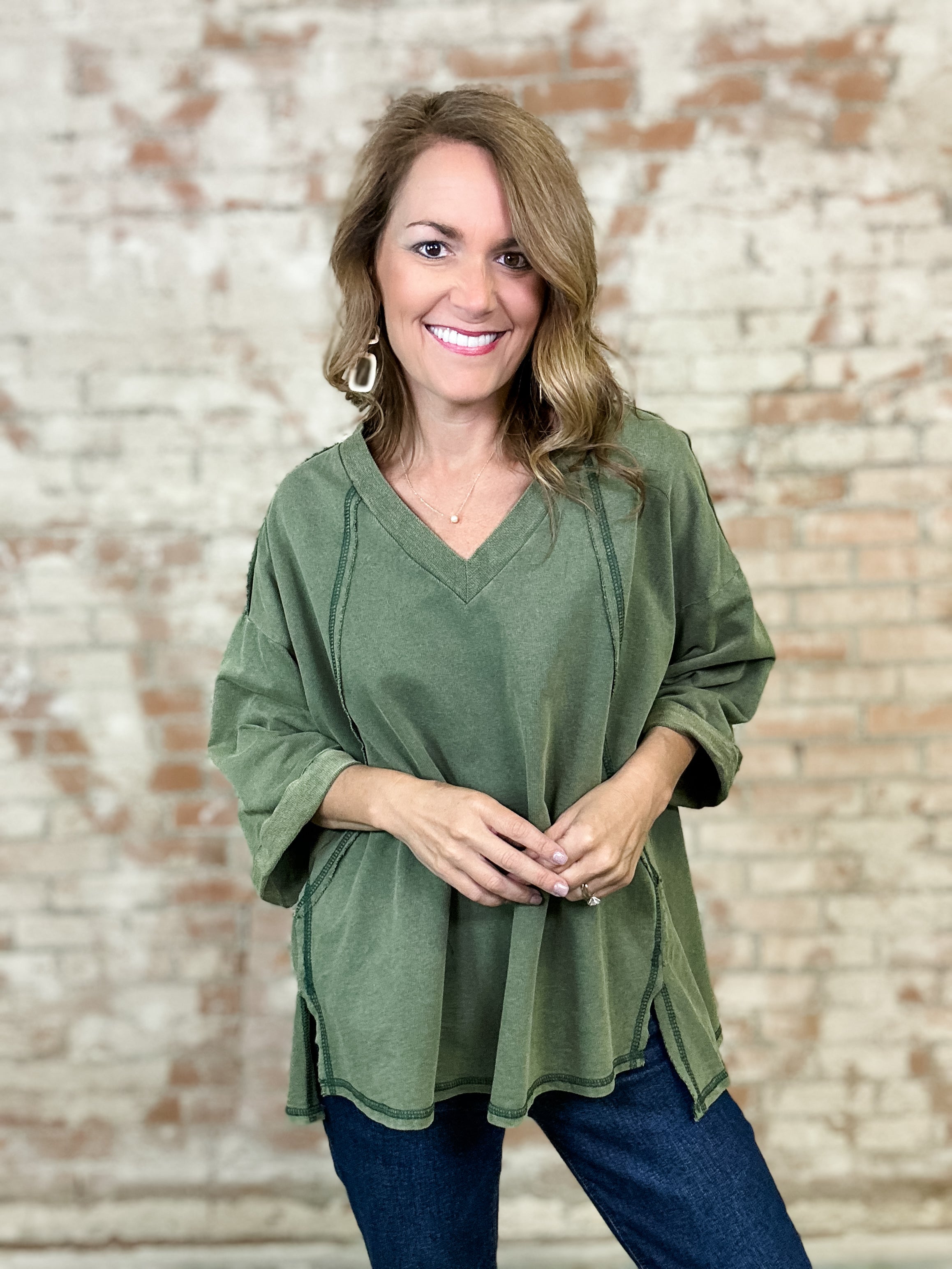 Aerielle Mineral Washed Top