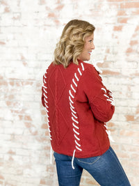 Cadence Overstitch Cardigan - FINAL SALE