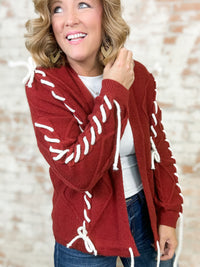 Cadence Overstitch Cardigan - FINAL SALE