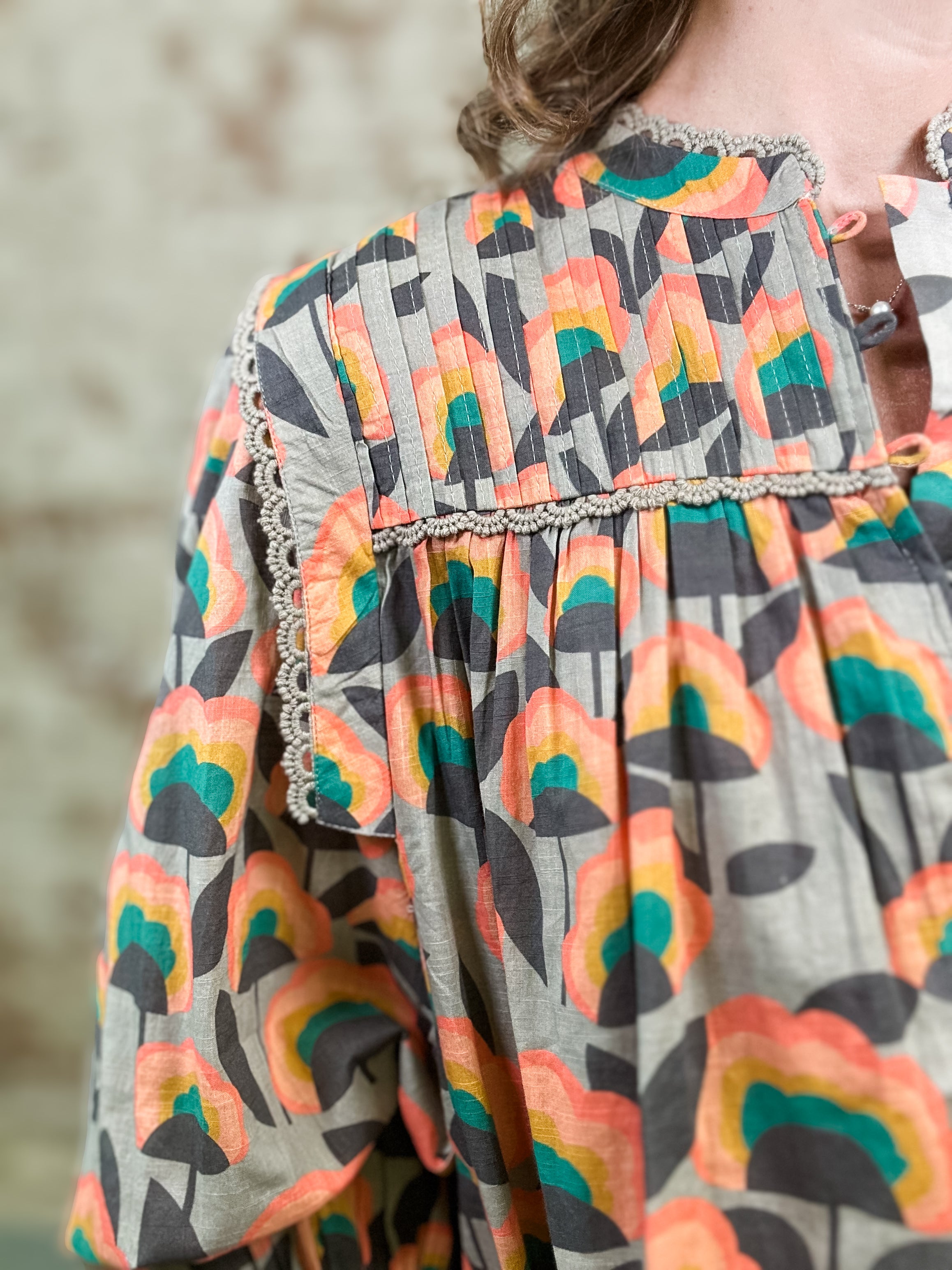 Ivy Jane Pleated Top