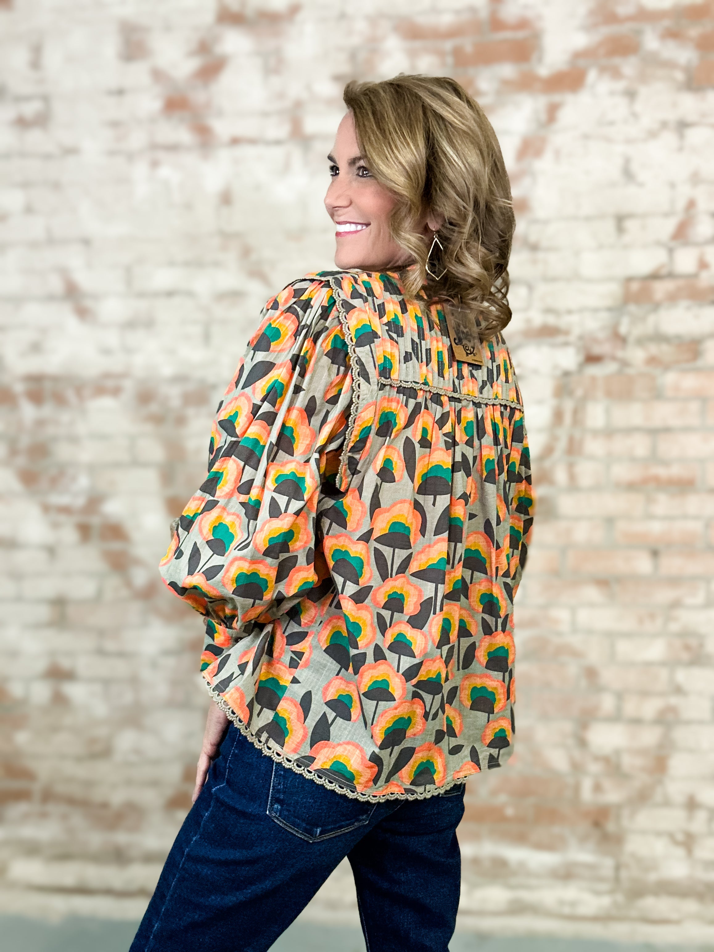 Ivy Jane Pleated Top