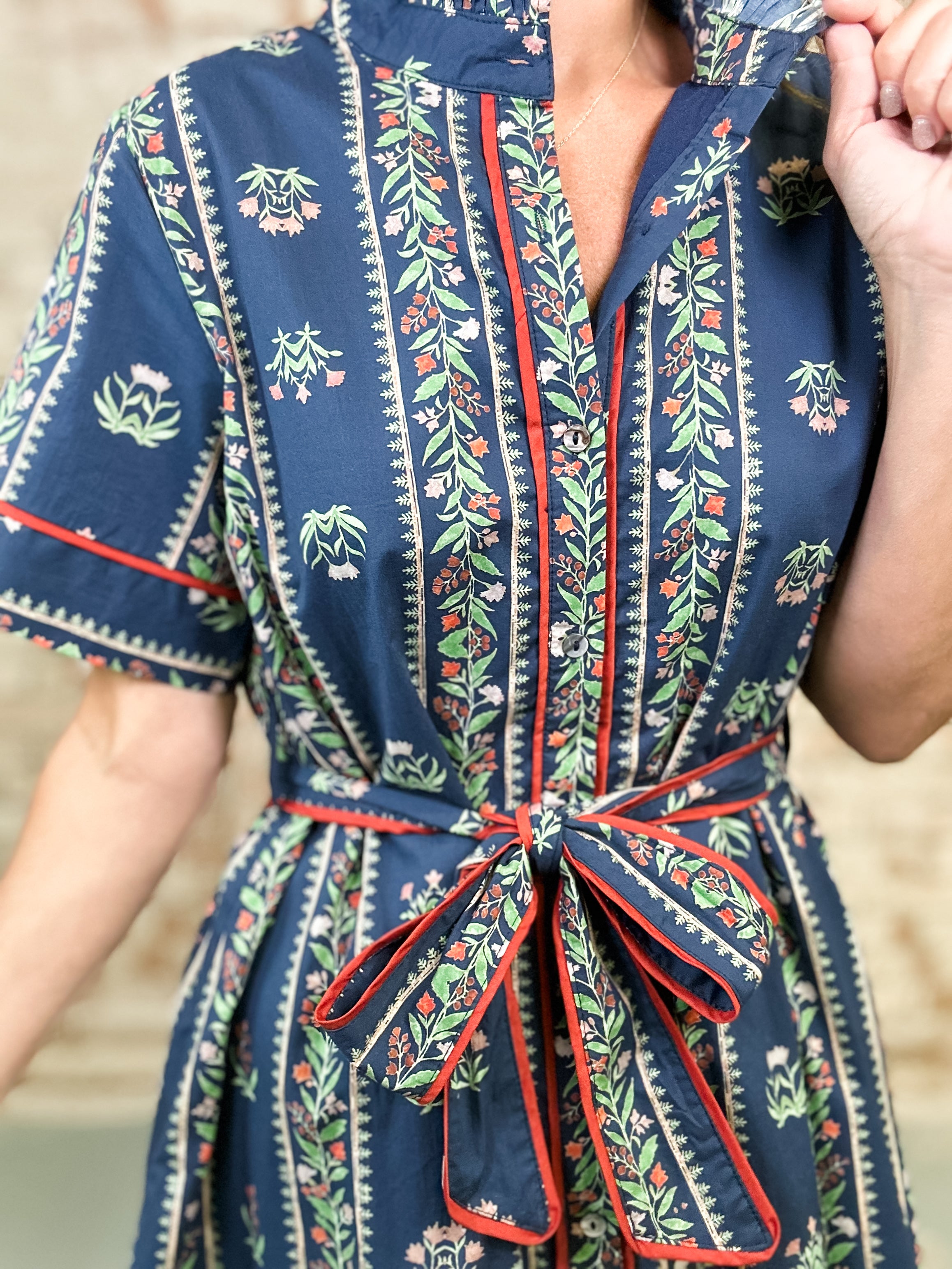 Lillian Pleated Dress